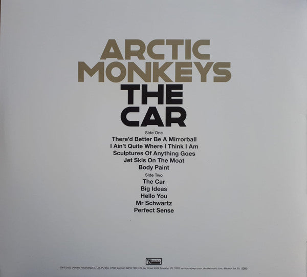 Arctic Monkeys – The Car - LP - 2022 - Domino – WIGLP455 - NUEVO / PRECINTADO - NEW / SEALED.