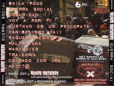 Mundo Matadero – Guerra Social - CD - 2003 - DDT Banaketak – DDT CD102 - NUEVO - PRECINTADO / NEW – SEALED.