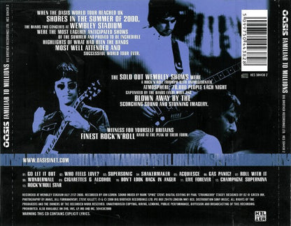 Oasis – Familiar To Millions - CD - CD Like New / Cover Like New (M-/M-)