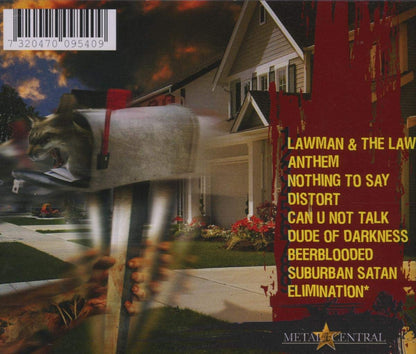 The Law – Distorted Anthems From The Suburbs - CD - 2008 - Metal Central – MCRCD 002 - NUEVO - PRECINTADO / NEW – SEALED.