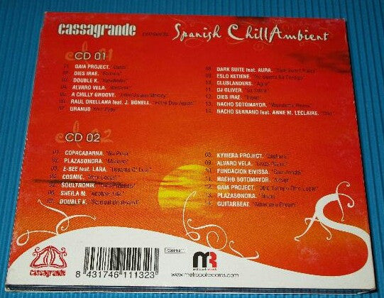 Cassagrande Spanish ChillAmbient - 2xCD - Very Good Condition (VG+ / VG+)