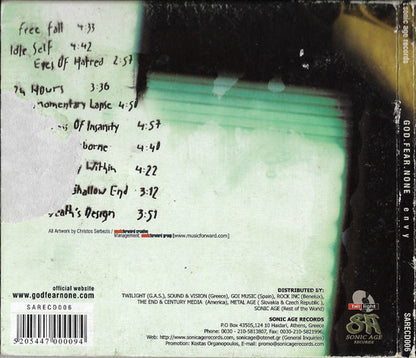 God.Fear.None – Envy - CD - Digipak - NEW / SEALED.