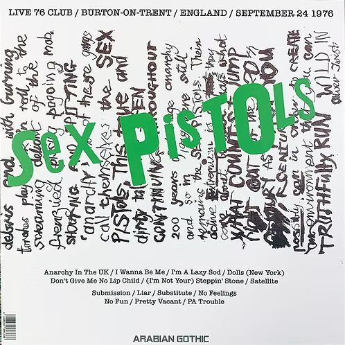 SEX PISTOLS LP Rotten Razored (White Marbled Colored Vinyl)
