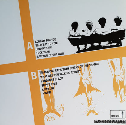 Autistic Youth – Landmine Beach - LP - 2008 - Taken By Surprise Records – SURPRISE 001 - Like New (M / M-)