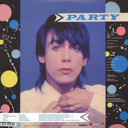 IGGY POP LP Party (180 Gram Audiophile Vinyl)