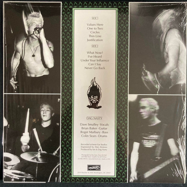 Dag Nasty - Can I Say (LP, Album, Ltd, RE, RM, Green)