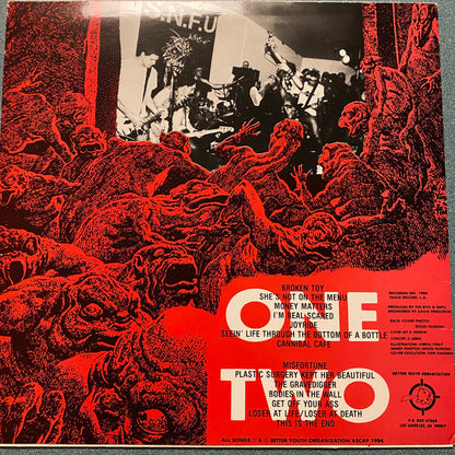 S.N.F.U. ‎– ... And No One Else Wanted To Play - LP - 1985 - Better Youth Organization ‎– BYO 009 - Very Good Condition (M- / VG+)