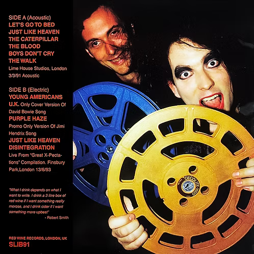 THE CURE LP Some Like It Blue (Blue Marbled Colored Vinyl)