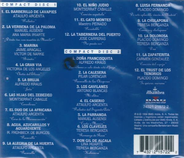 24 Great Zarzuela Hits Vol. 2 - 2xCD - Like New (M- / M-)
