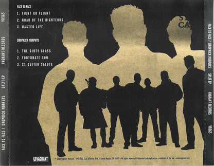 Face To Face vs Dropkick Murphys - CD - Slipcase - 2001 - Vagrant Records – VR365 - CD Near Mint (M-) / Cover Near Mint (M-)