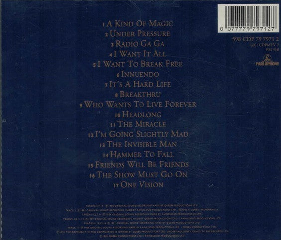 Queen – Greatest Hits II - CD - Very Good Condition (VG+ / M-)