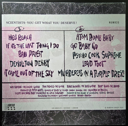 Scientists - You Get What You Deserve! (LP, Album, RE)