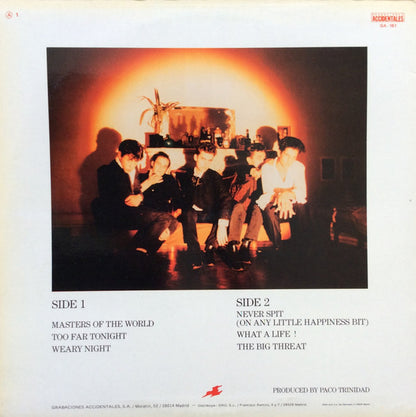 The Scurs – The Scurs - LP - With Insert - 1987 - Grabaciones Accidentales – GA-161 - Vinyl Very Good Condition / Sleeve Very Good Condition (VG++/VG++)