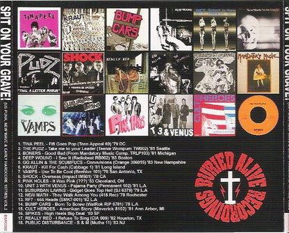 Spit On Your Grave! U.S. Punk, New Wave & Early Hardcore (1977-1983) Volume 2 - CD - NEW / SEALED.