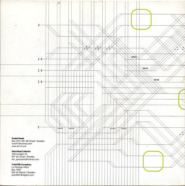 Nasum / Asterisk ‎– Nasum / Dogma II : Colorless Green Ideas Sleep Furiously [24-31] - 7" - 2001 - Busted Heads Records ‎– BHR 8 - Como Nuevo / Like New (M- / M-)