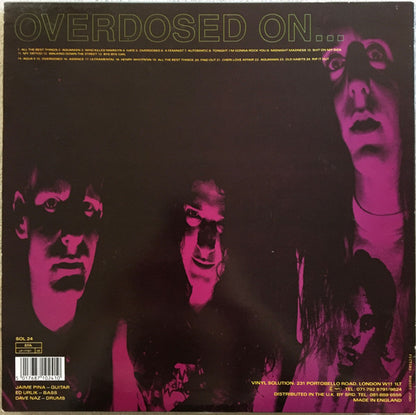 Chemical People – Overdosed On... - LP - Original Inner Sleeve / Encarte Original - Muy Buen Estado / Very Good Condition (VG+ / VG+)