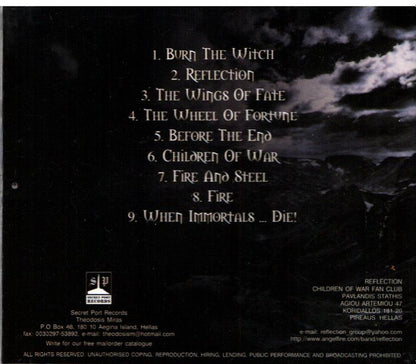 Reflection – The Fire Still Burns - CD - Like New (M- / M-)