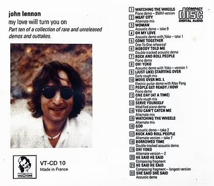 JOHN LENNON CD My Love Will Turn You On