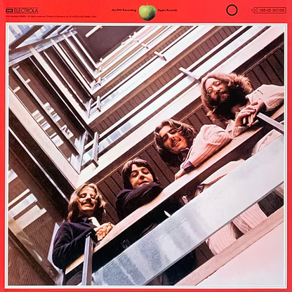BEATLES 2xLP Red Album 1962-1966 (Red Coloured Vinyls)