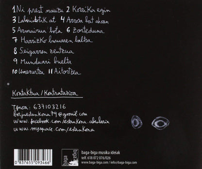 Estankona – Fruitua - CD - 2012 - Baga-Biga – BBCD93 - Like New / Like New (M- / M-)