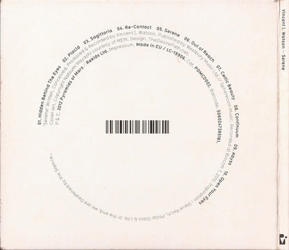 Vincent I. Watson ‎– Serene - CD - Digipak - NUEVO - PRECINTADO / NEW – SEALED.