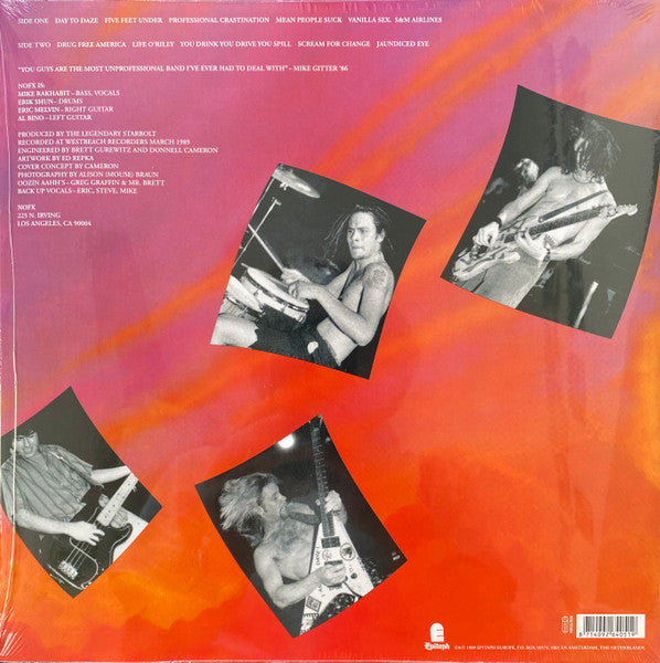 NOFX – S & M Airlines - LP - 2023 - Epitaph – 6405-1 - NUEVO / PRECINTADO - NEW / SEALED.