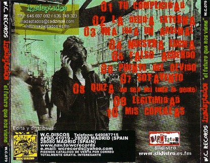 Inadaptados – The Future That Awaits Us - CD - NEW - SEALED.