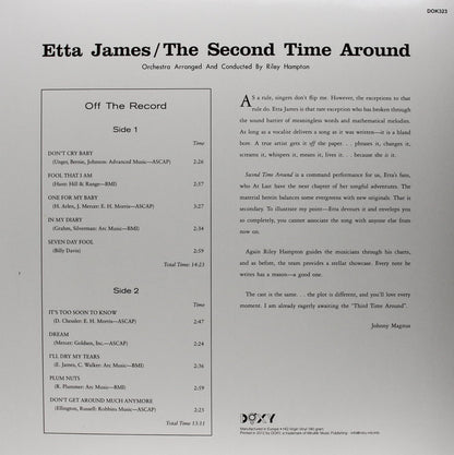 Etta James ‎– The Second Time Around - 180g LP + CD - 2012 - Doxy ‎– DOK-323