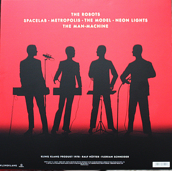 Kraftwerk – The Man•Machine - LP - Red Translucent - 180 gr. -	Kling Klang – 50999 9 66022 1 8, Parlophone – 50999 9 66022 1 8 - NUEVO / PRECINTADO - NEW / SEALED.