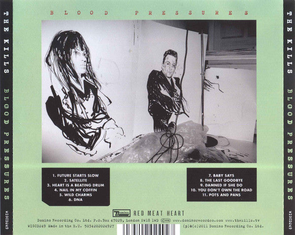 The Kills – Blood Pressures - CD - NEW - SEALED.