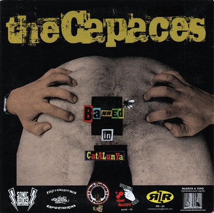 Fuckland / The Capaces - Kings Of Rockin'Rocka / Banned In Catalunya (7", EP, Clear Red)