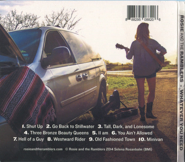Rosie And The Ramblers ‎– Whatever You Need - CD - Digipak - Signed/Dedicated on Front Cover - Very Good Condition (VG+ / M-)