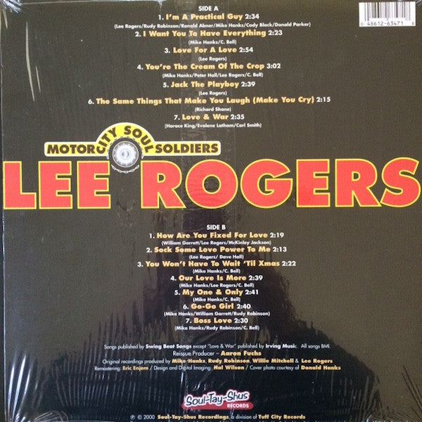 Lee Rogers ‎– Sock Some Love Power To Me - LP - 2000 - Soul-Tay-Shus ‎– STS LP 6347 - USED (M- / M-)