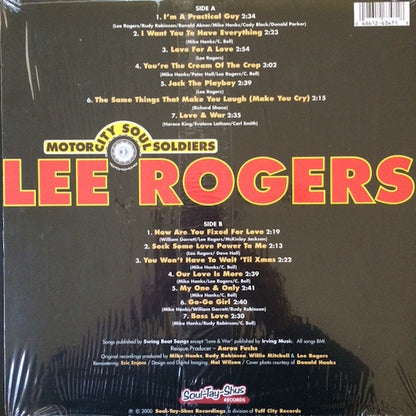 Lee Rogers ‎– Sock Some Love Power To Me - LP - 2000 - Soul-Tay-Shus ‎– STS LP 6347 - USED (M- / M-)