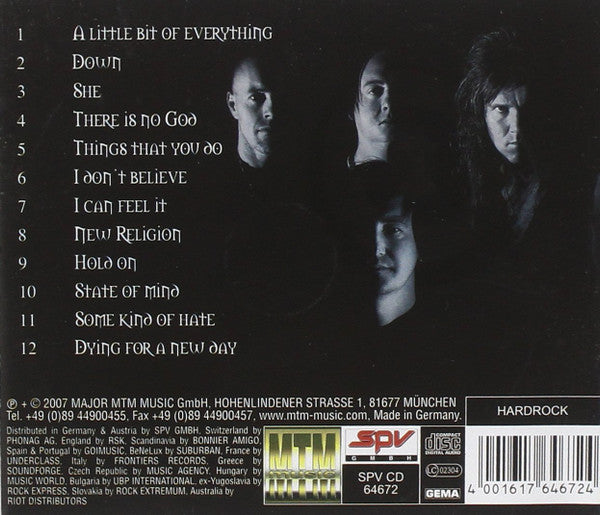 MarysCreek – Some Kind Of Hate - CD - 2007 - MTM Music – 0681-182 - New, unplayed, but not sealed.