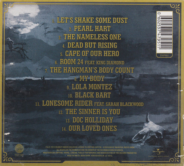 Volbeat – Outlaw Gentlemen & Shady Ladies - CD - Slim Cardboard Slipcase - CD Como Nuevo / Portada Como Nueva (M-/M-)