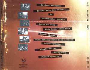 BAP!! ‎– Lehertzeko Garaia - CD - 1995 - Esan Ozenki ‎– EO. 051 CD - NUEVO / PRECINTADO - NEW / SEALED.