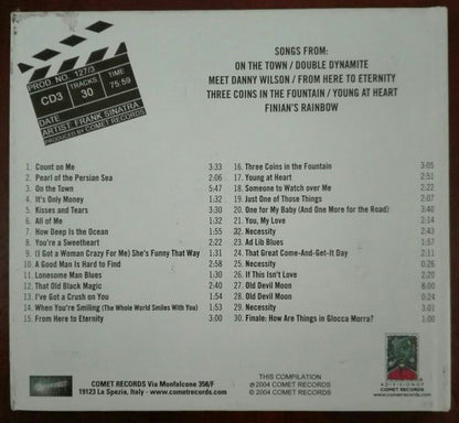 Frank Sinatra – Frankie Goes To Hollywood (Sinatra Starring & Singing For The Big Screen, 1940 - 1954) - CD - Digipak - NEW – SEALED.