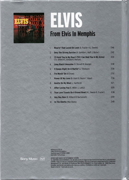 Elvis – From Elvis In Memphis - CD - 20-Page Hardcover Book - Like New (M- / M-)