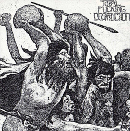 Bloodred Bacteria / Total Fucking Destruction – Split - 7" - 2001 - SOA Records – SOA 63