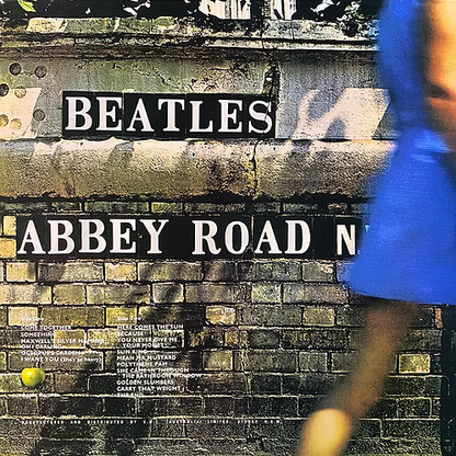 BEATLES LP Abbey Road (Brown Marbled Coloured Vinyl) Australia