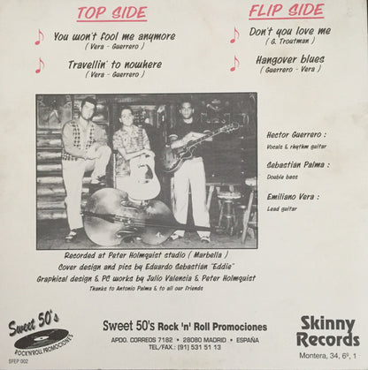 Little Boy Arnold & His Western Oakies – "You Won't Fool Me Anymore" - 7" - 1996 - Sweet 50's Rock 'n' Roll Promociones – SFEP 002 - Like New (M- / M-)