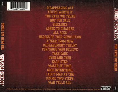 xLooking Forwardx – The Path We Tread - CD - 2005 - Facedown Records – FR049 - Como Nuevo / Like New (M- / M-)