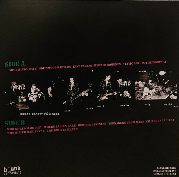 The Misfits - Calling All Fiends (Studio Outtakes 1979-1980) (LP, Unofficial, Green)