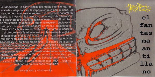 Tropiezo – El Fantasma Antillano - CD - New and unplayed but not sealed.