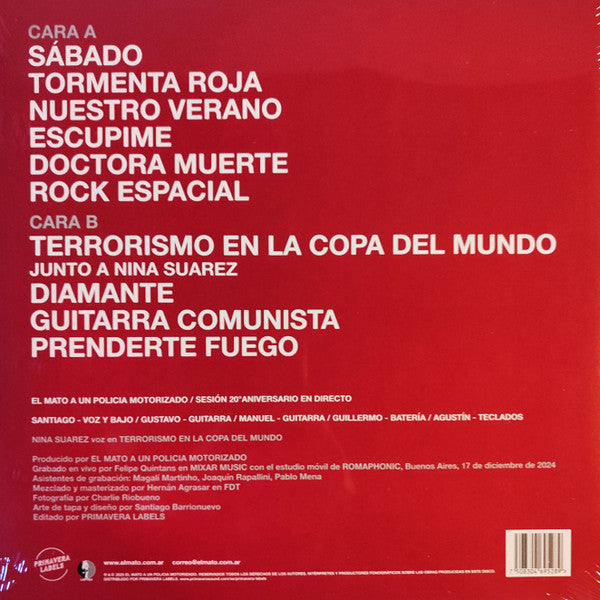 El Mató A Un Policía Motorizado - El Mató A Un Policía Motorizado (LP, Album, RSD, RE, 20º)
