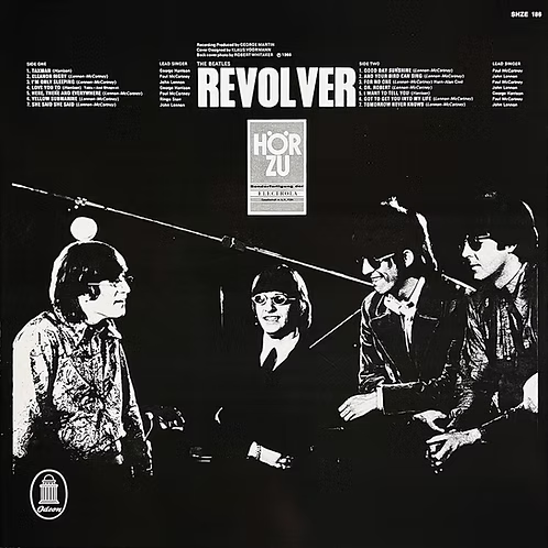 BEATLES LP Revolver (White Marbled Coloured Vinyl Hör Zu Germany Reissue)