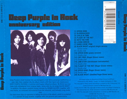 Deep Purple – In Rock - CD - Nuevo sin usar pero no precintado / New unplayed but not sealed.
