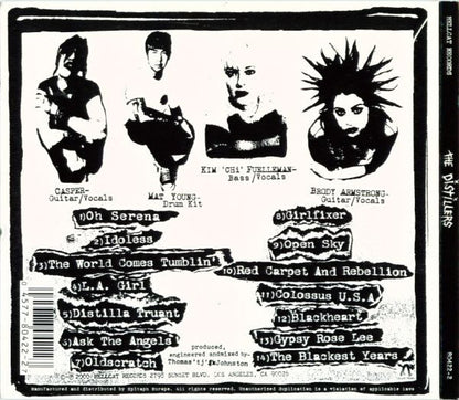 The Distillers – The Distillers - CD - Digipak - 2000 - Hellcat Records – 80422-2 - Very Good Condition (VG+ / VG+)