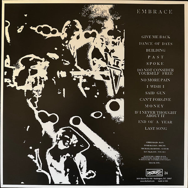 Embrace - Embrace (LP, Album, RE, RM, Green)